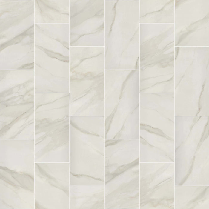 SERENE 12X24 POLISHED in Bianco Covelano Tile