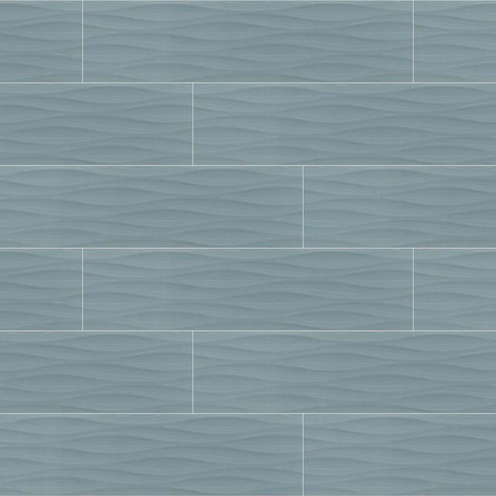 THOMAS AVE WAVE 4X16 in Lullaby Tile