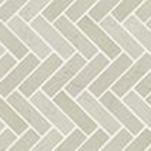 Chateau Herringbone Mosaic In Crema Marfil Tile — Atlanta Flooring Design Centers 4307