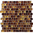 Jewel Tide in Amber Wave Glass Tile