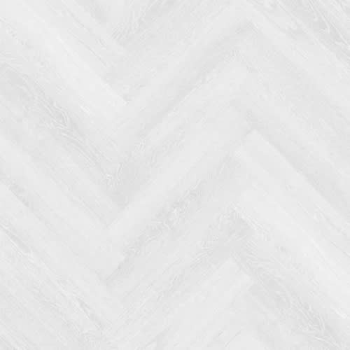 Herringbone - Lenox Peak in Blanca Luxury Vinyl