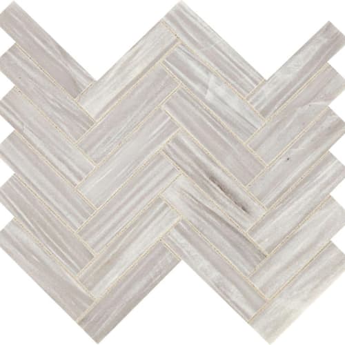 Fonte in Nautical Grey Herringbone Natural Stone