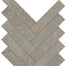 Rekindle in Medium Grey Herringbone Tile