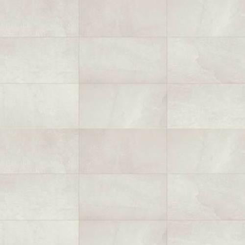 Slate Attache in Meta White - 24x24 Tile