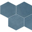 Scrapbook in Keepsake Blue Hexagon Tile