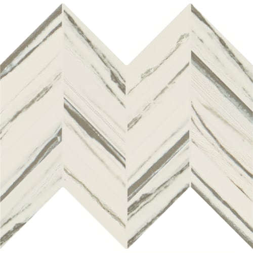 Vertuo in Stria Composer Chevron 12x12 Tile